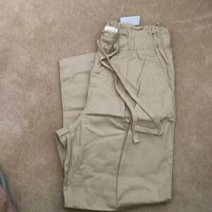 Ann Taylor Loft Cotton Drawstring Pants